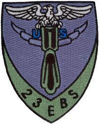 23d Expeditionary Bomb Squadron 
Organized as 18 Aero Squadron on 16 Jun 1917.  Redesignated as 23 Aero Squadron (Repair) on 22 Jun 1917.  Demobilized on 22 Mar 1919.  Reconstituted, and consolidated (1924) with 23 Squadron, which was authorized on 30 Aug 1921, organized on 1 Oct 1921, redesignated as 23 Bombardment Squadron on 25 Jan 1923.  Redesignated as: 23 Bombardment Squadron (Medium) on 6 Dec 1939; 23 Bombardment Squadron (Heavy) on 20 Nov 1940; 23 Bombardment Squadron, Heavy, on 6 Mar 1944; 23 Bombardment Squadron, Very Heavy, on 30 Apr 1946.  Inactivated on 10 Mar 1947.  Redesignated as 23 Reconnaissance Squadron, Very Long Range, Photographic, on 16 Sep 1947. Activated on 20 Oct 1947.  Redesignated as: 23 Strategic Reconnaissance Squadron, Photographic, on 16 Jun 1949; 23 Strategic Reconnaissance Squadron, Heavy, on 14 Nov 1950; 23 Bombardment Squadron, Heavy, on 1 Oct 1955; 23 Bomb Squadron on 1 Sep 1991.

