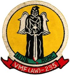 Marine All Weather Fighter Squadron 235 (VMF(AW)-235)
VMF(AW)-235 "Death Angels"
1962
 F8U-2N; F8U-2NE Crusader
Operated a detachment at NAS Key West is support of the Cuban Missile Crisis which flew escort missions for Navy and Air Force photo reconnaissance aircraft.
