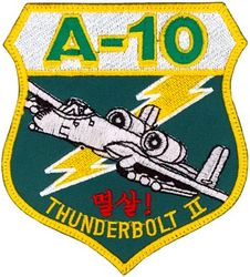 25th Fighter Squadron A-10
Korean Translation- Totally Annihilate Them
