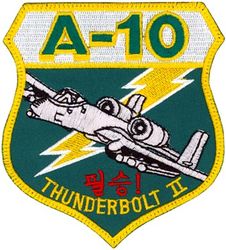 25th Fighter Squadron A-10
Korean Translation - Absolute Victory ​ 
