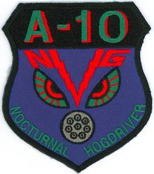 25th Fighter Squadron A-10 Night Vision Goggles

