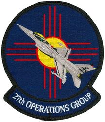 27th Operations Group F-16
