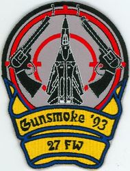 27th Fighter Wing Gunsmoke Competition 1993
