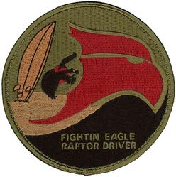 27th Expeditionary Fighter Squadron F-22 Pilot Theater Security Package Deployment 2010
Organized as 21 Aero Squadron on 15 Jun 1917. Redesignated as: 27 Aero Squadron on 23 Jun 1917; 27 Squadron (Pursuit) on 14 Mar 1921; 27 Pursuit Squadron on 25 Jan 1923; 27 Pursuit Squadron (Interceptor) on 6 Dec 1939; 27 Pursuit Squadron (Fighter) on 12 Mar 1941; 27 Fighter Squadron (Twin Engine) on 15 May 1942; 27 Fighter Squadron, Two Engine, on 28 Feb 1944. Inactivated on 16 Oct 1945. Redesignated as: 27 Fighter Squadron, Single Engine, on 5 Apr 1946; 27 Fighter Squadron, Jet Propelled, on 20 Jun 1946. Activated on 3 Jul 1946. Redesignated as: 27 Fighter Squadron, Jet, on 15 Jun 1948; 27 Fighter-Interceptor Squadron on 16 Apr 1950; 27 Tactical Fighter Squadron on 1 Jul 1971; 27 Fighter Squadron on 1 Nov 1991-.
Keywords: OCP