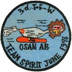 3d Tactical Fighter Wing Exercise TEAM SPIRIT 1976
