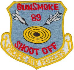 Pacific Air Forces Gunsmoke 1989 Shoot Off
