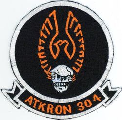 Attack Squadron 304 (VA-304)
VA-304 "Firebirds"
1970's
LTV A-7A; A-7B Corsair
