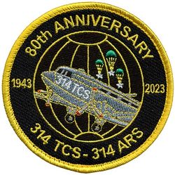 314th Air Refueling Squadron 80th Anniversary
