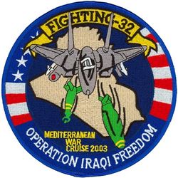 Fighter Squadron 32 (VF-32) Operation IRAQI FREEDOM 2003
VF-32 "Swordsmen"
2003
Grumman F-14B Tomcat
