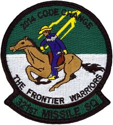 321st Missile Squadron 2014 Code Change
