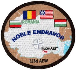 323d Air Expeditionary Wing Operation NOBLE ENDEAVOR
