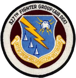 327th Fighter Group (Air Defense) 
INTERCIPERE - RECOGNOSCERE - DESTRUERE = Intercept - Recognize - Destroy
