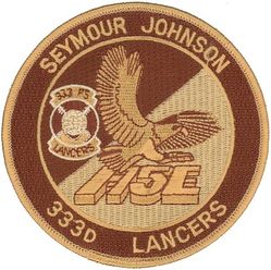 333d Fighter Squadron F-15E 
Keywords: desert