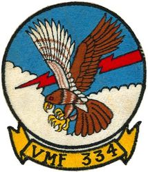 Marine Fighter Squadron 334 (VMF-334)
VMF-334 "Falcons"
1958-1967
F-9F Panther
F-8U-1 Crusader
