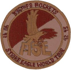 336th Fighter Squadron F-15E World Tour
Keywords: desert