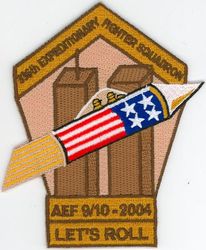 336th Expeditionary Fighter Squadron Air Expeditionary Force 2004-9/10
Keywords: desert
