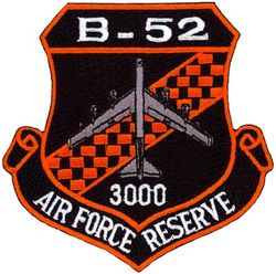 343d Bomb Squadron B-52 Air Force Reserve 3000 Hours
