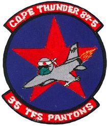 35th Tactical Fighter Squadron Exercise COPE THUNDER 1987-5
