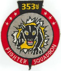 353d Fighter-Day Squadron and 353d Tactical Fighter Squadron
