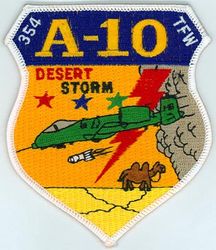 354th Tactical Fighter Wing Operation DESERT STORM A-10 1991
