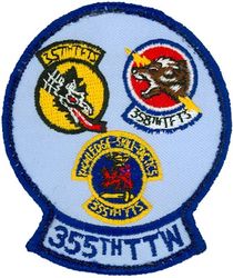 355th Tactical Training Wing Gaggle
Gaggle: 357th Tactical Fighter Training Squadron,  358th Tactical Fighter Training Squadron & 355th Tactical Training Squadron.
