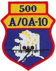 355th Fighter Squadron A/OA-10 500 Hours

