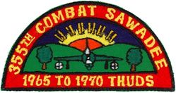 355th Tactical Fighter Wing Combat Sawadee
