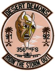 355th Fighter Squadron A-10 Morale
