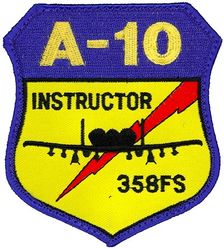 358th Fighter Squadron A-10 Instructor
