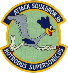 Attack Squadron 36 (VA-36)
VA-36 "Roadrunners"
1987-1994
Grumman A-6E Intruder
