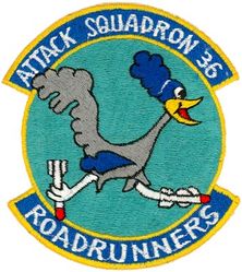 Attack Squadron 36 (VA-36)
VA-36 "Roadrunners"
1960's
Douglas A4D-2N (A-4C); A-4E Skyhawk


