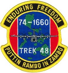 36th Airlift Squadron Operation ENDURING FREEDOM-PACIFIC Aircraft 74-1660
