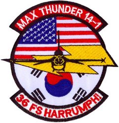 36th Expeditionary Fighter Squadron Exercise MAX THUNDER 2014-01
