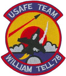 86th Tactical Fighter Wing William Tell Competition 1978 REPRODUCTION
80s era repro.
