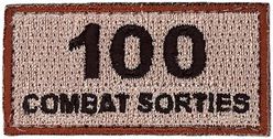 361st Expeditionary Reconnaissance Squadron 100 Combat Sorties Pencil Pocket Tab
Keywords: desert