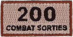 361st Expeditionary Reconnaissance Squadron 200 Combat Sorties Pencil Pocket Tab
Keywords: desert
