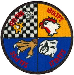 363d Tactical Fighter Wing Gaggle
Gaggle: 16th Tactical Reconnaissance Squadron, 19th Tactical Fighter Squadron, 33d Tactical Fighter Squadron & 17th Tactical Fighter Squadron. 
