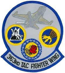 363d Tactical Fighter Wing Gaggle
Gaggle: 17th Tactical Fighter Squadron, 19th Tactical Fighter Squadron & 33d Tactical Fighter Squadron. 
