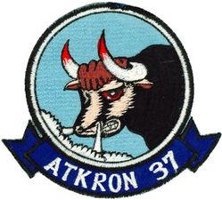 Attack Squadron 37 (VA-37)
VA-37 "Ragin’ Bulls"
1966-1973
LTV A-7 Corsair II
