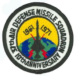 37th Air Defense Missile Squadron 10th Anniversary
