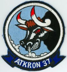 Attack Squadron 37 (VA-37)
VA-37 "Ragin’ Bulls"
1970's-1980's
LTV A-7 Corsair II
