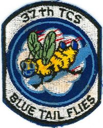 37th Troop Carrier Squadron 
Constituted as 37 Transport Squadron on 2 Feb 1942.   Activated on 14 Feb 1942.   Redesignated as: 37 Troop Carrier Squadron on 4 Jul 1942; 37 Troop Carrier Squadron, Medium, on 23 Jun 1948; 37 Troop Carrier Squadron, Heavy, on 8 Oct 1949; 37 Troop Carrier Squadron, Medium, on 28 Jan 1950.   Inactivated on 8 May 1952.   Activated on 8 May 1952.   Inactivated on 18 Jun 1957.   Redesignated as 37 Troop Carrier Squadron, and activated on 17 May 1966.  Organized on 1 Oct 1966.  Redesignated as: 37 Tactical Airlift Squadron on 1 May 1967; 37 Airlift Squadron on 1 Apr 1992-.
