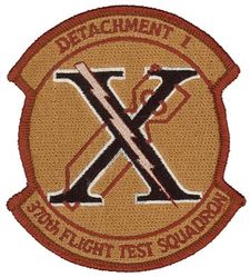 370th Flight Test Squadron Detachment 1
Keywords: desert