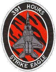 391st Fighter Squadron F-15E 391 Hours
