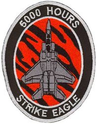 391st Fighter Squadron F-15E 5000 Hours
