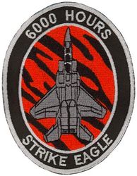 391st Fighter Squadron F-15E 6000 Hours
