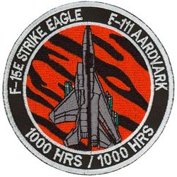 391st Fighter Squadron F-15E/F-111 1000 Hours
