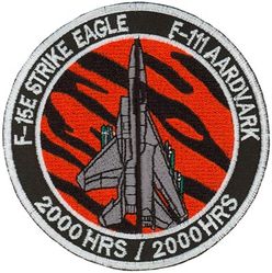 391st Fighter Squadron F-15E/F-111 2000 Hours
