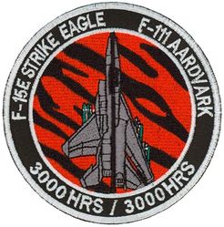 391st Fighter Squadron F-15E/F-111 3000 Hours
