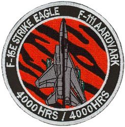 391st Fighter Squadron F-15E/F-111 4000 Hours
